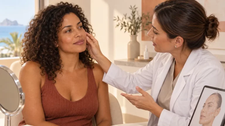 Valoración de mesoterapia facial en Las Palmas para piel morena